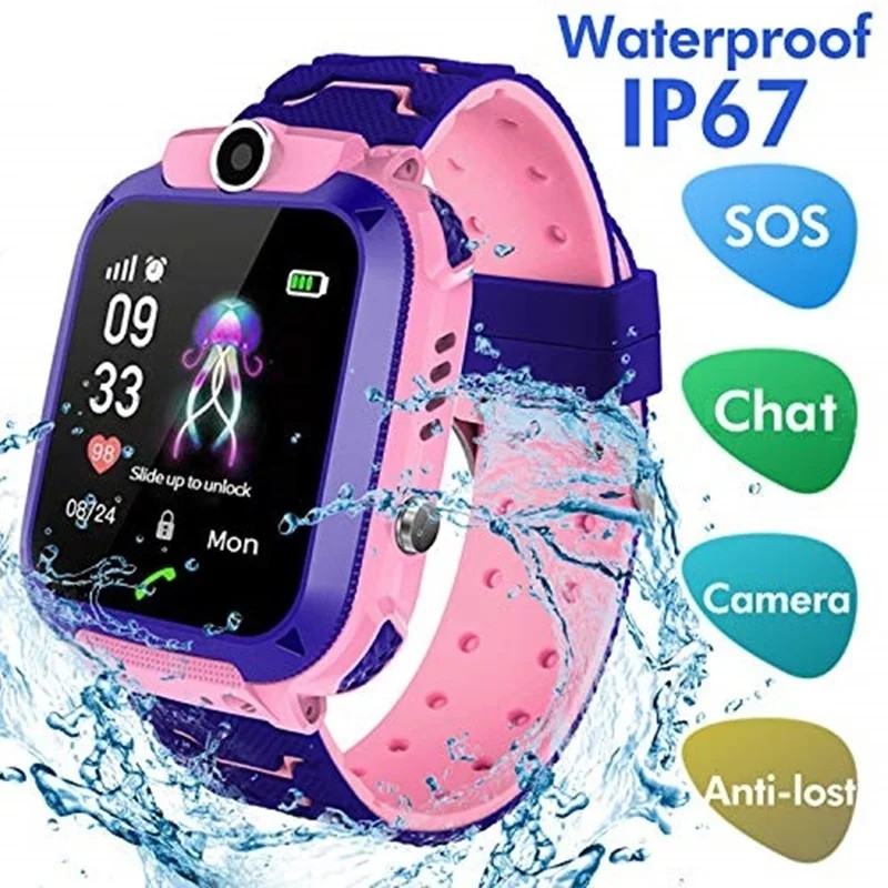Smartwatch Watches For Children - 2g crianças relógio inteligente chamada sos