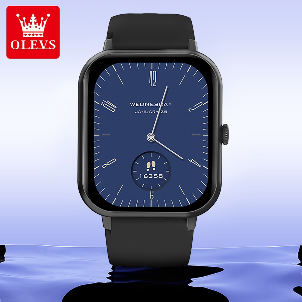 Smartwatch Health Watches - Relógio OLEVS Esportivo Multilíngue, Relógio Eletrônico
