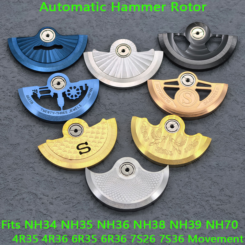 Watch Movement Rotor - Rotor de movimento personalizado nh35, rotor