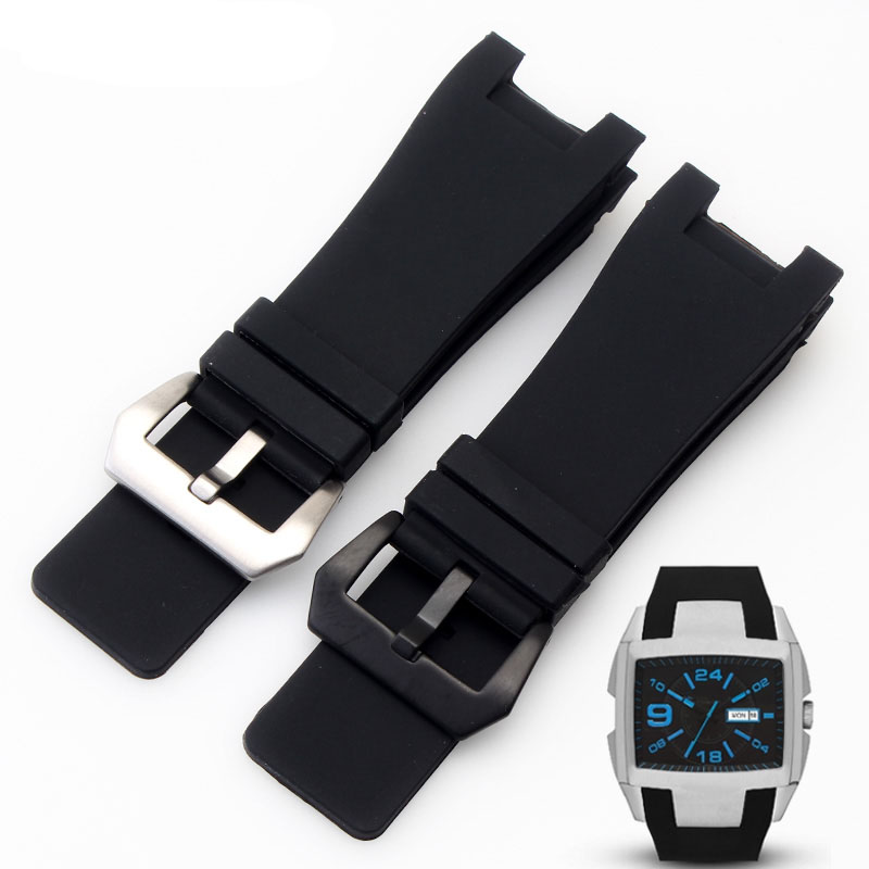 Diesel Watches Smartwatch - Pulseiras de relógio de borracha de