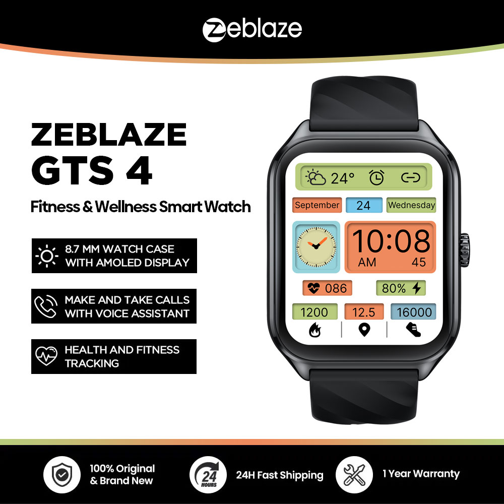 Hybrid Smartwatch - Novo Zeblaze GTS 4 com Chamadas
