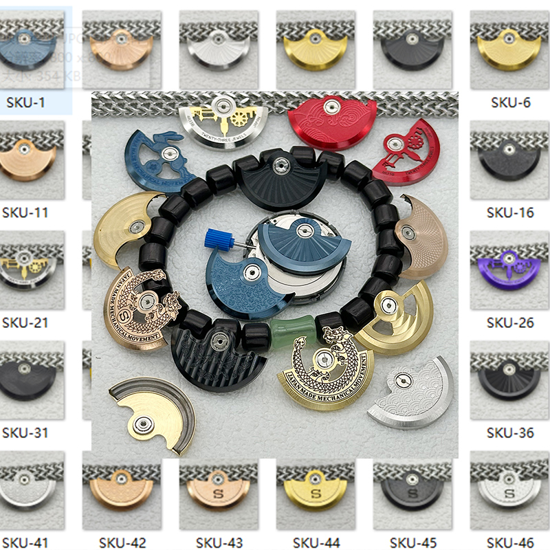 Watch Movement Rotor - 80 Estilos de Rotores Automáticos NH35