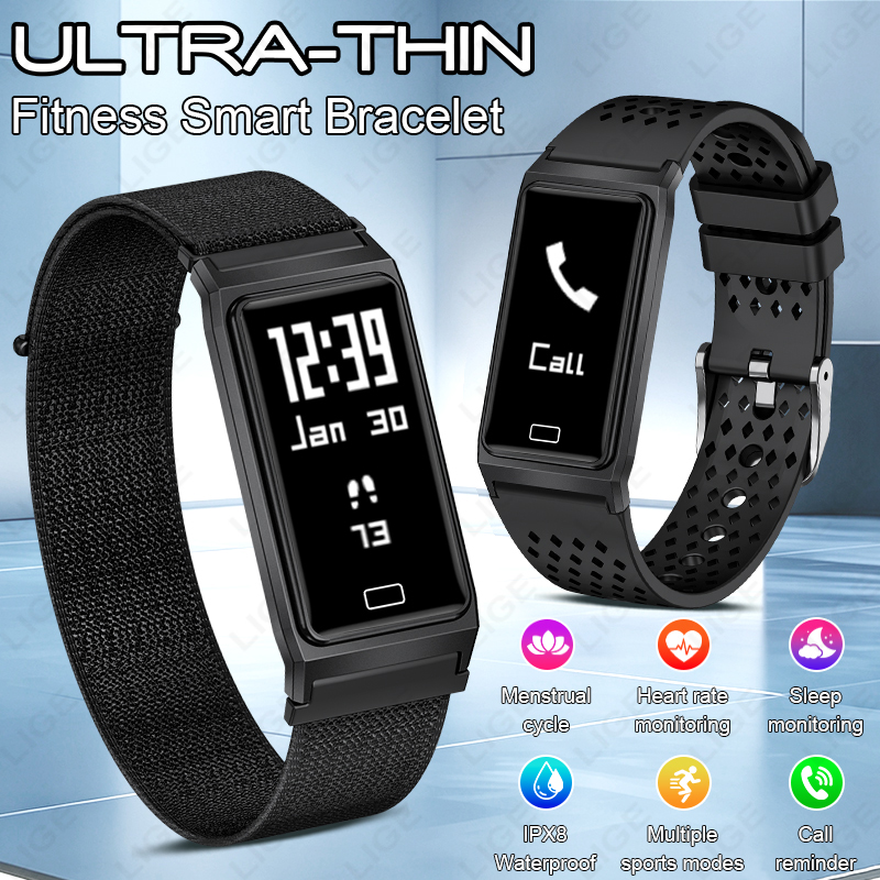 Smartwatch Slim Watches For Men - Novo Relógio Inteligente Ultra-Fino de 4.9mm