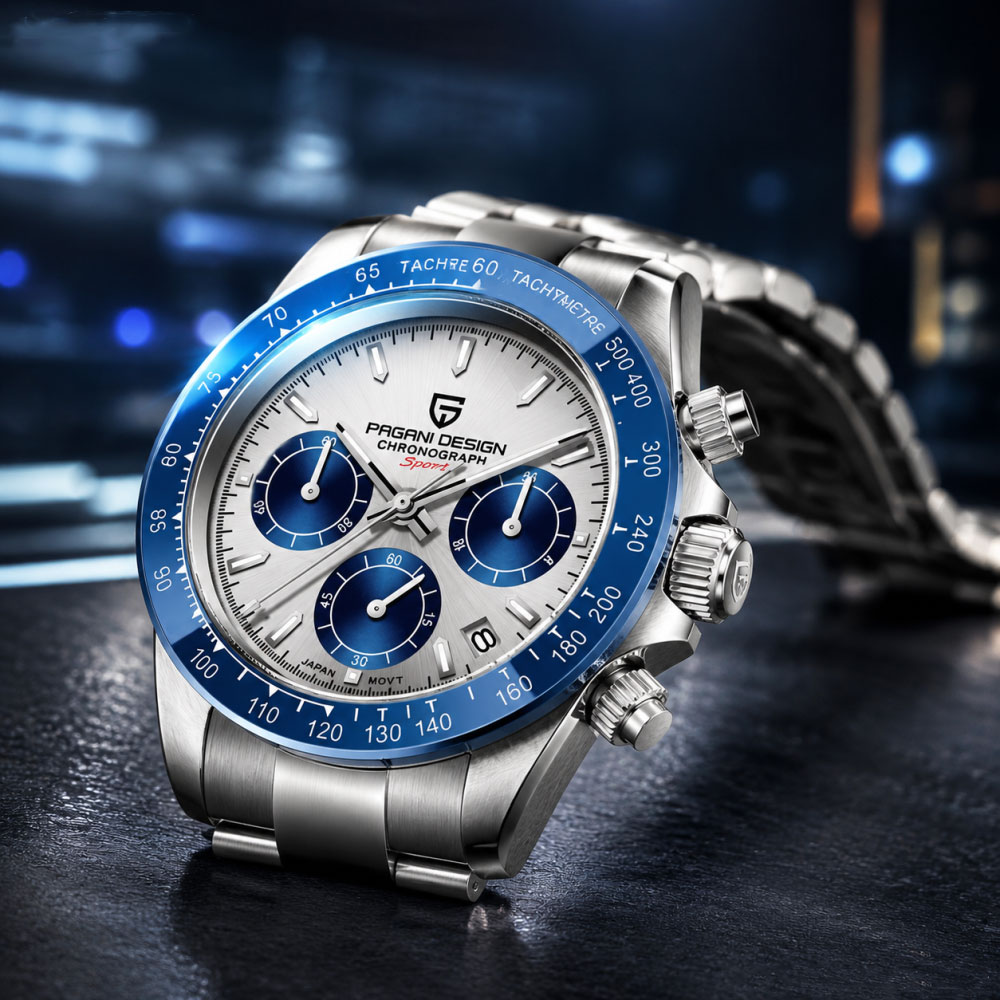 Anti-Magnetic Watch - Relógio Masculino PAGANI DESIGN 40mm em