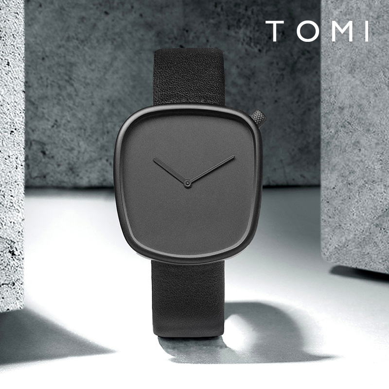 Minimalist Thin Watch - Tomi relógio minimalista masculino quadrado moda