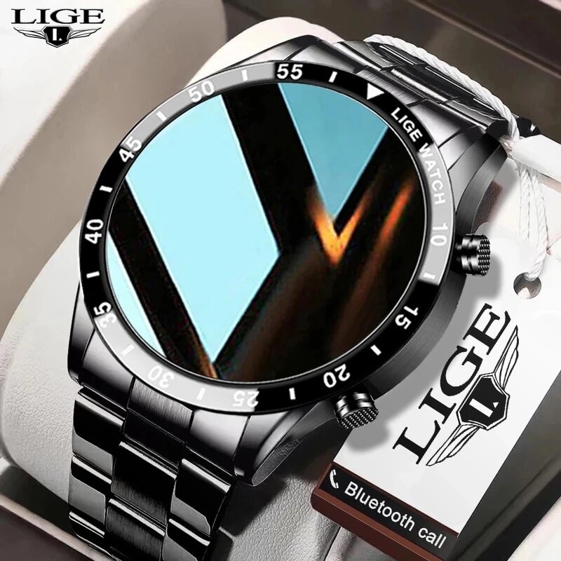 Hybrid Smartwatch - Lige nova chamada bluetooth relógio inteligente