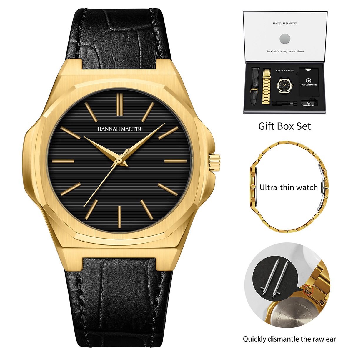 Anti-Magnetic Watch - Relógio Feminino de Presente com Mostrador