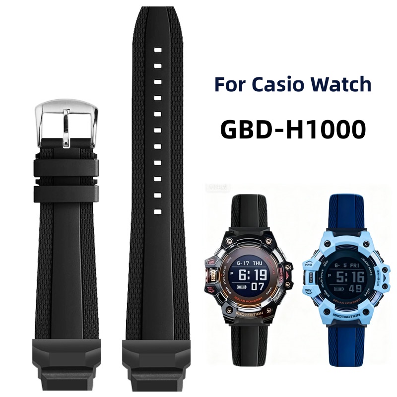 Smartwatch Casio Watches For Men - Fkm pulseira de borracha para G-SHOCK