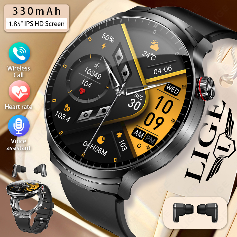 Smartwatch Noise Watches - LIGE 2026 Novo Fone de Ouvido