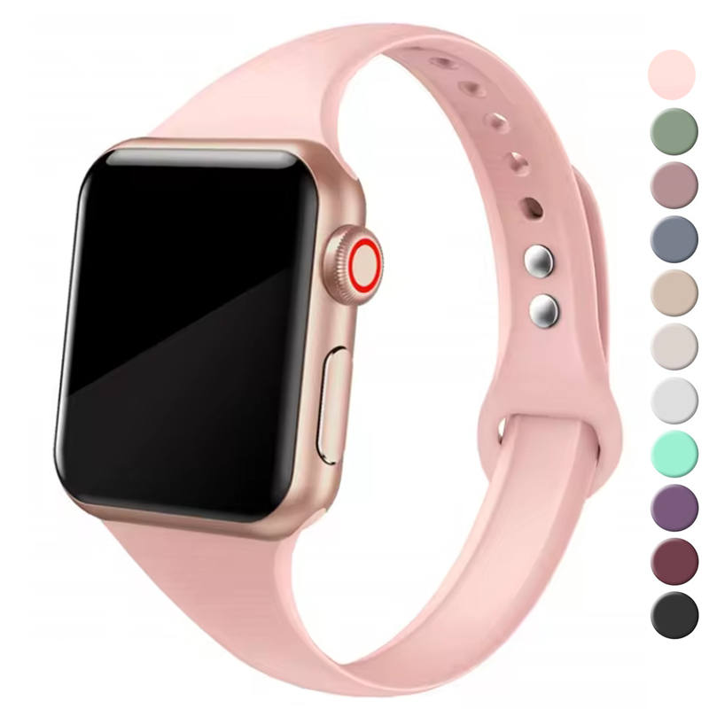 Smartwatch Slim Watches For Men - Pulseira fina para apple watch band