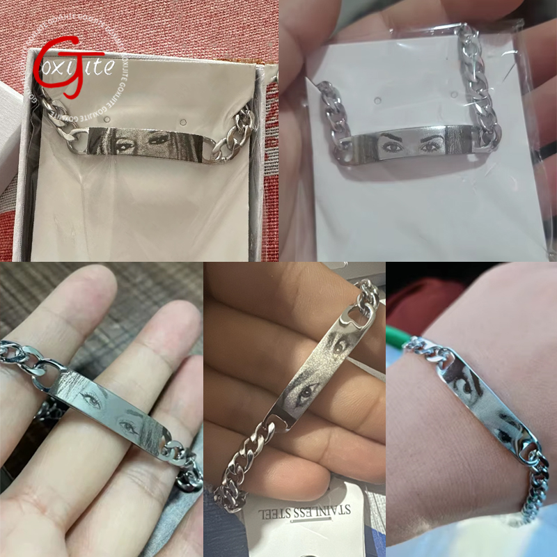 Bracelet Link Remover - Goxijite personalizado olhos foto pulseira para