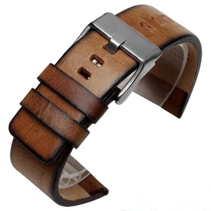 Diesel Watches Smartwatch - Pulseira de couro genuíno retrô vintage