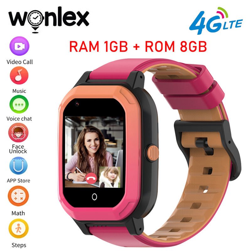 Smartwatch Watches For Children - Wonlex 4g relógio inteligente crianças gps