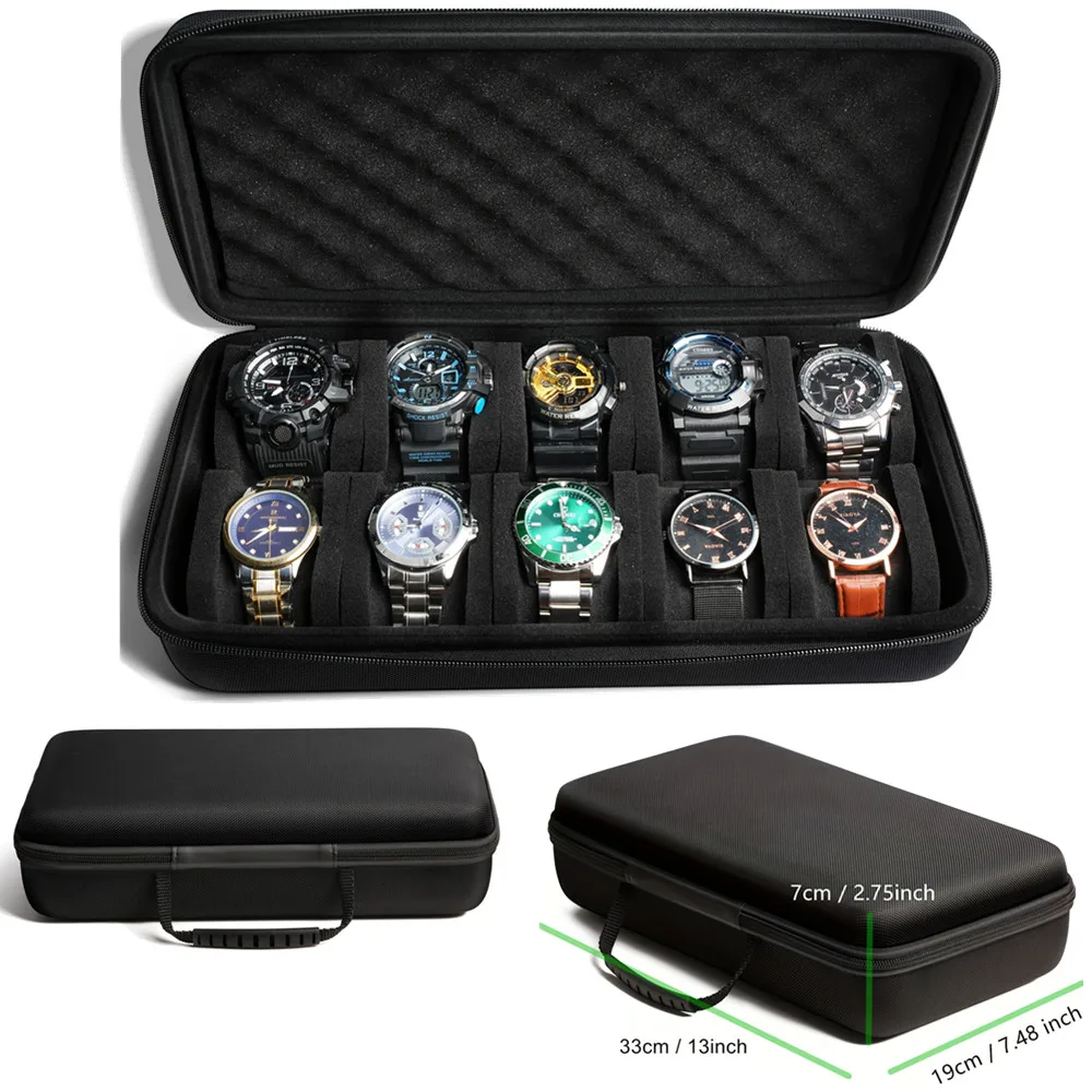 Tag Watches Smartwatch - 10 slots caixa de relógio organizador