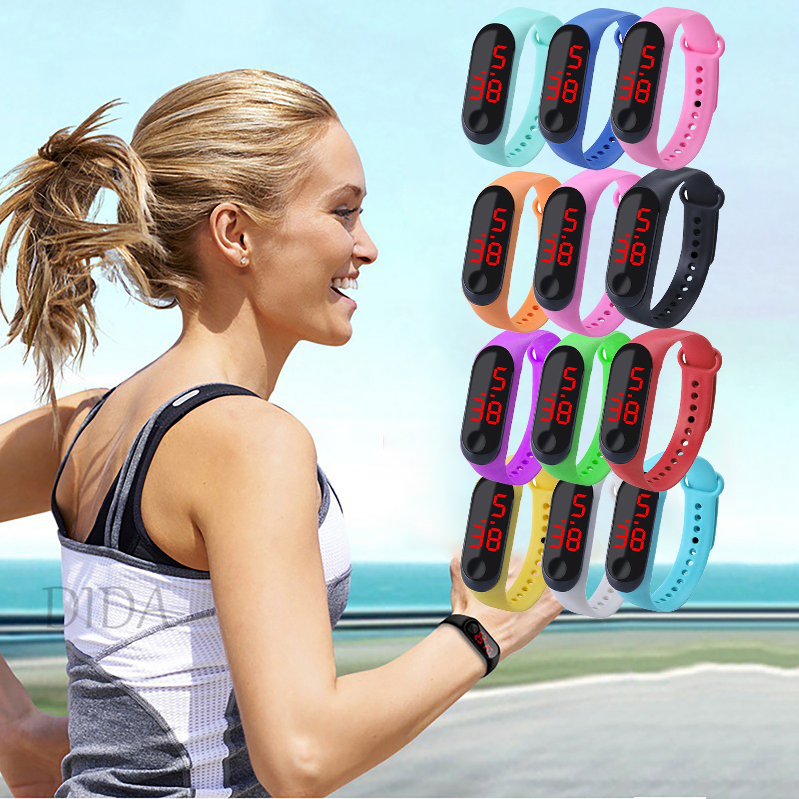 Smartwatch Watches Kids - Esportes ao ar livre pulseira relógio