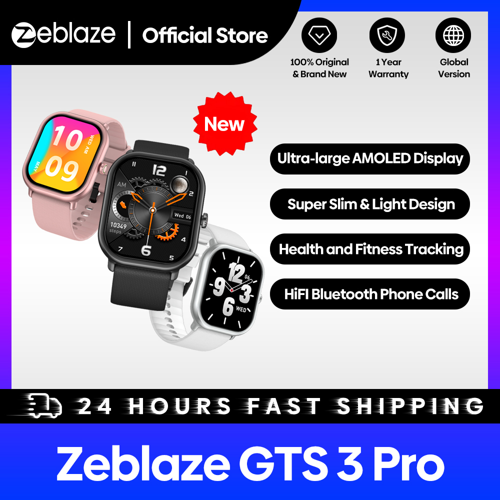 Hybrid Smartwatch - Novo zeblaze gts 3 pro chamada