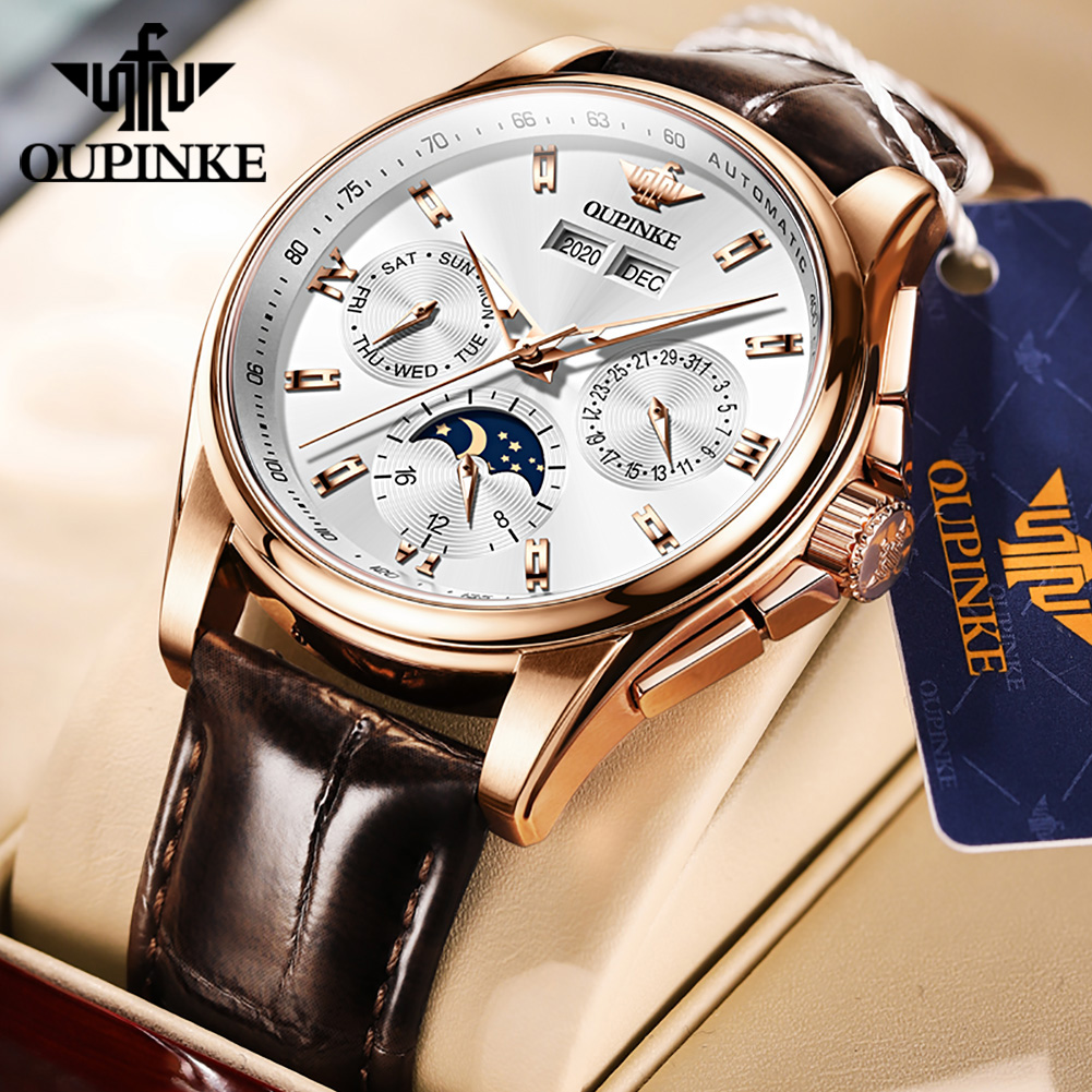 Anti-Magnetic Watch - Oupinke relógios masculinos tendência casual pulseira