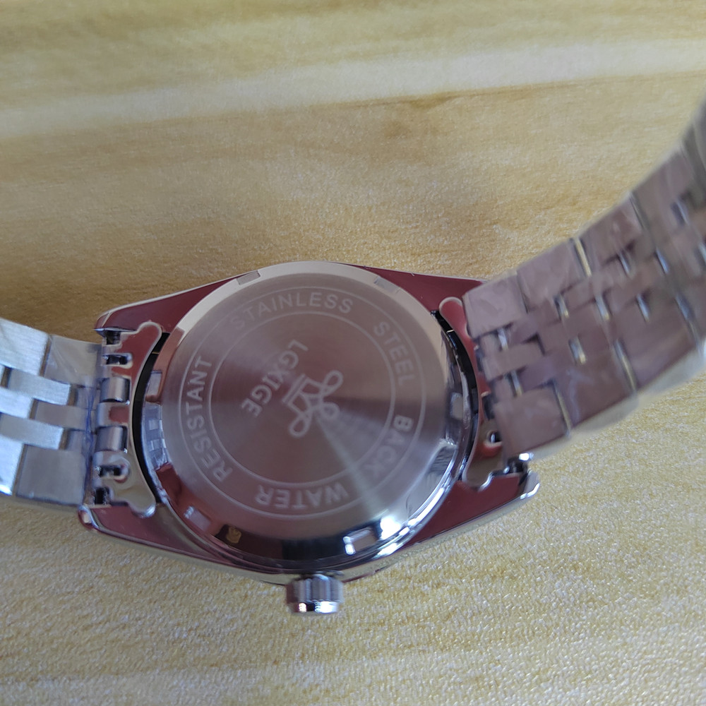 Lgxige cristal feminino pulsei - Minimalist Thin Watch avaliação e preço