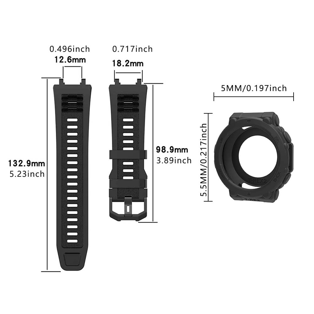 Pulseira e capa de silicone pa - Smartwatch Watches Amazfit avaliação e preço