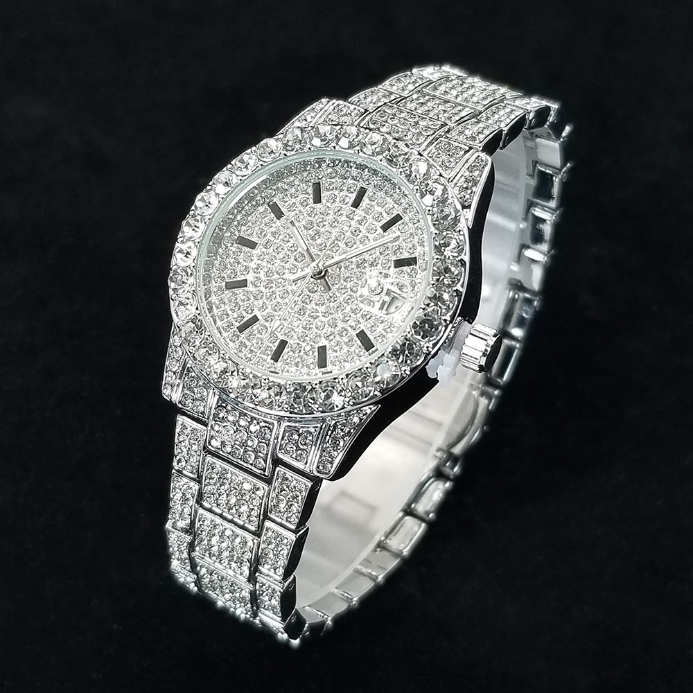 Elegante diamante relógios mod - Anti-Magnetic Watch avaliação e preço