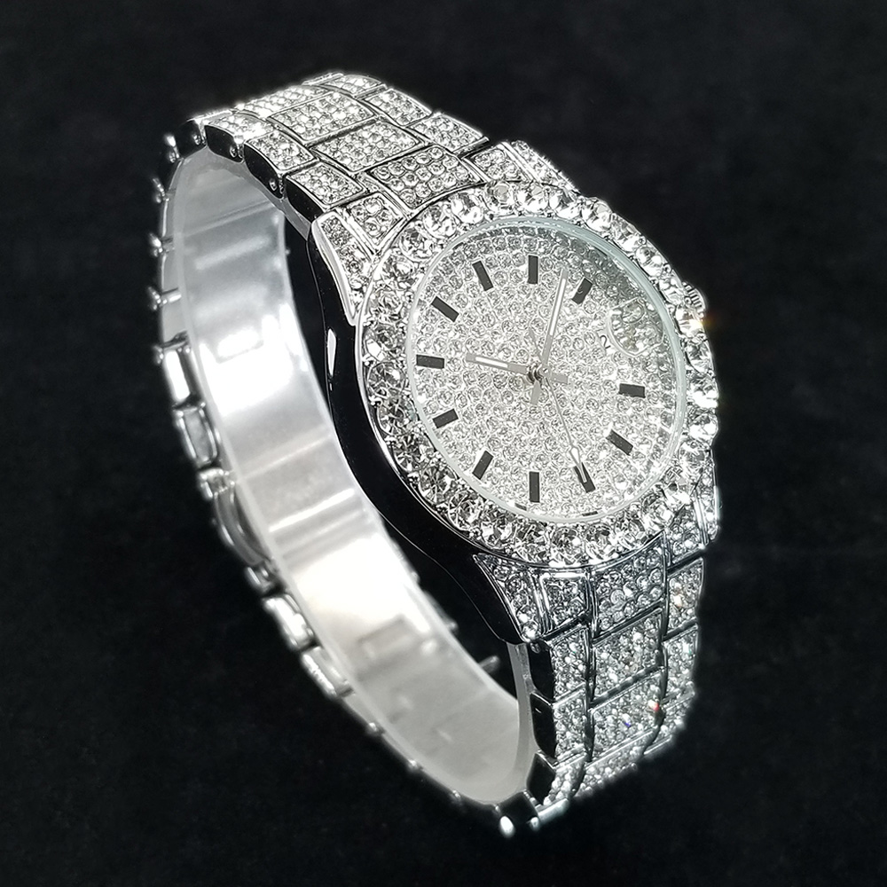 Elegante diamante relógios mod - Anti-Magnetic Watch avaliação e preço