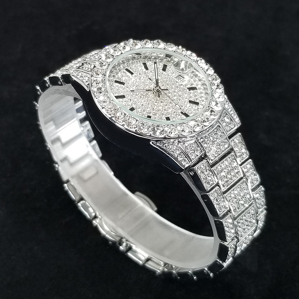Elegante diamante relógios mod - Anti-Magnetic Watch avaliação e preço