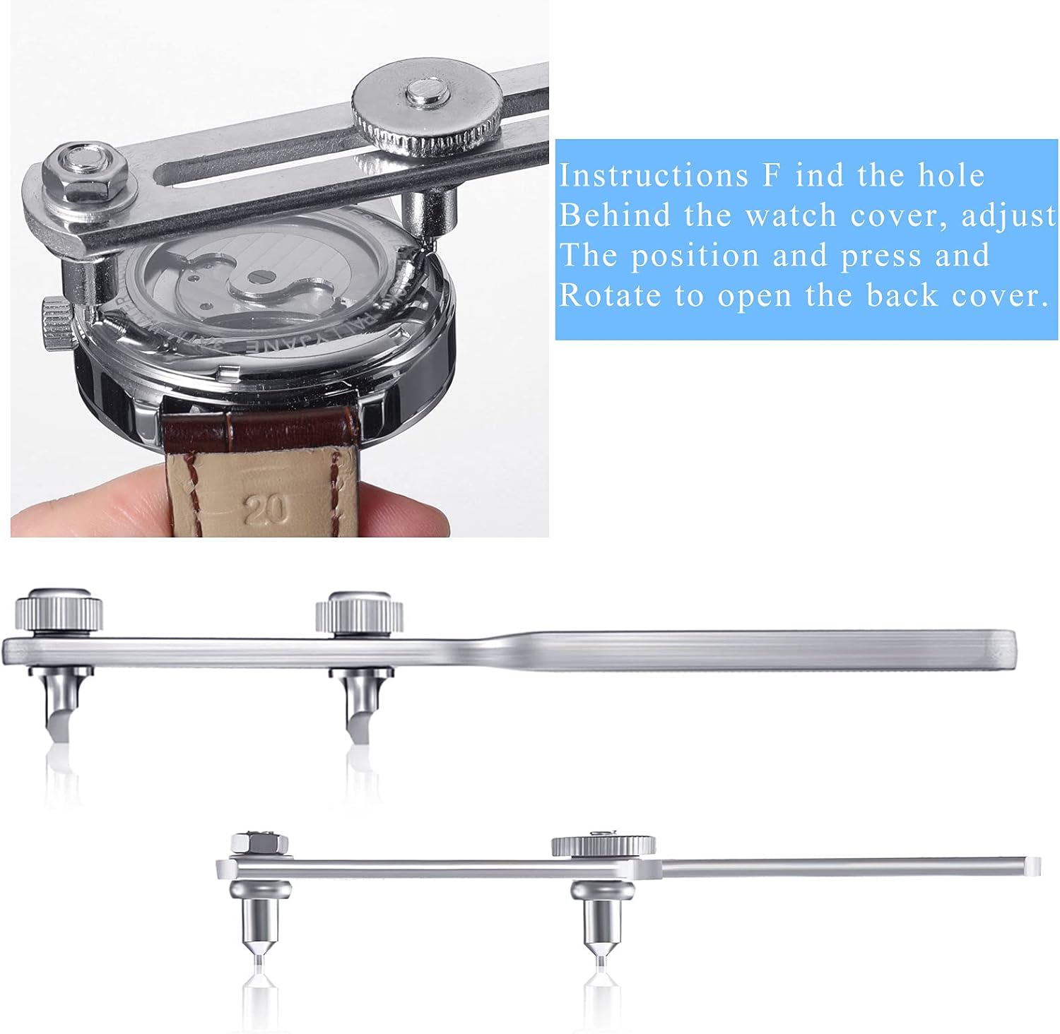 Kit abridor de caixa traseira  - Case Back Opener avaliação e preço