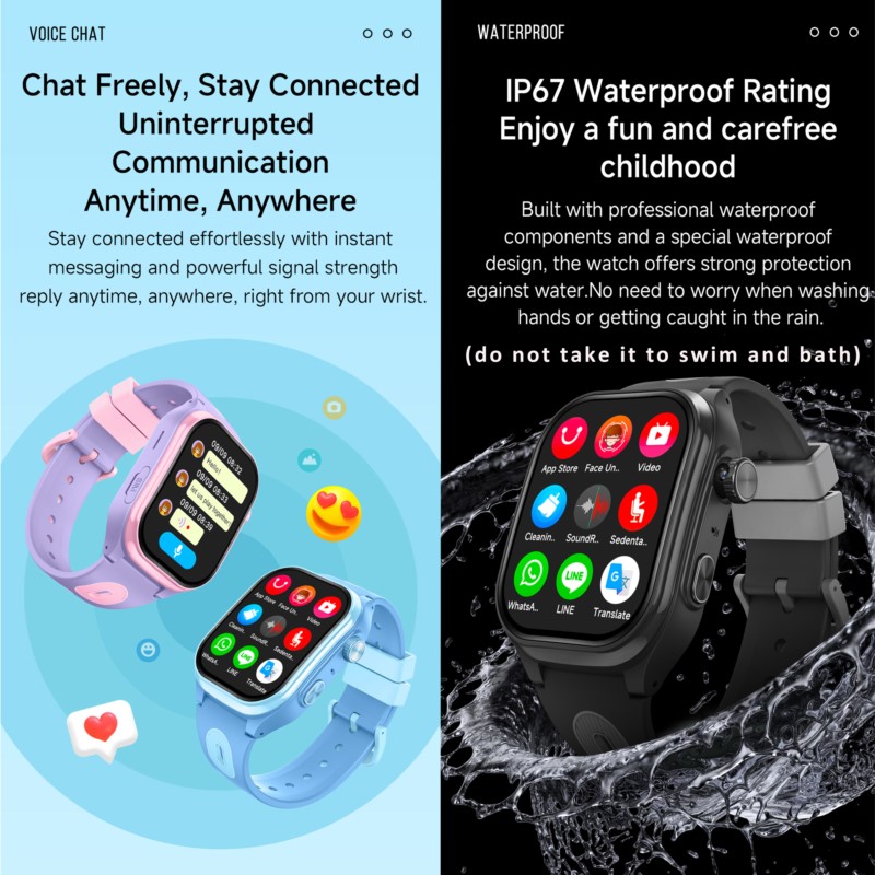Crianças relógio inteligente 4 - Smartwatch Watches For 12 Year Old Boy avaliação e preço