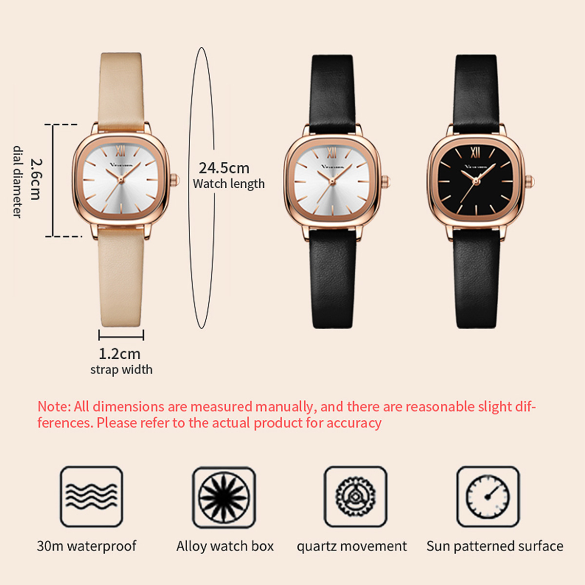 Relógio minimalista feminino e - Anti-Magnetic Watch avaliação e preço