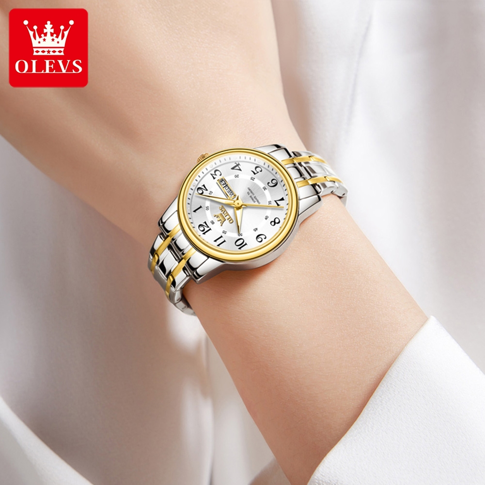 Olevs 2891 marca de luxo moda  - Anti-Magnetic Watch avaliação e preço