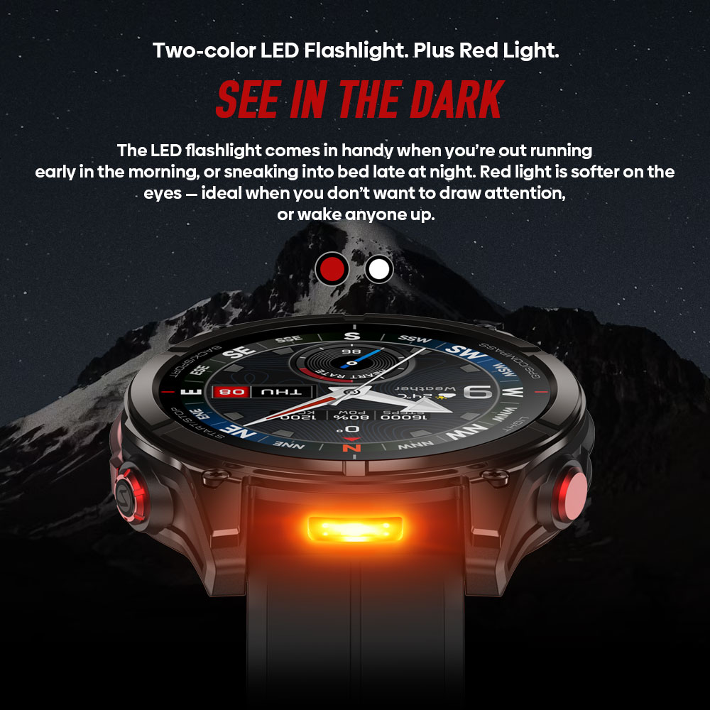 Novo Zeblaze Stratos 4 PRO Sma - Hybrid Smartwatch avaliação e preço