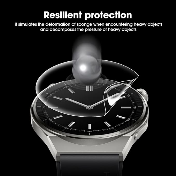 1-5 Peças Película Protetora d - Smartwatch Watch Huawei avaliação e preço