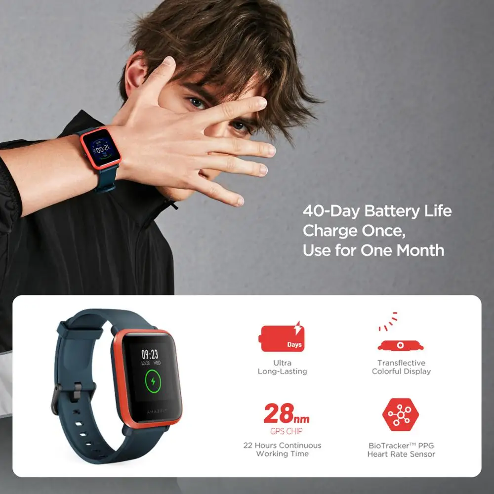 Smartwatch Original Amazfit Bi - Smartwatch Refurbished Watches avaliação e preço