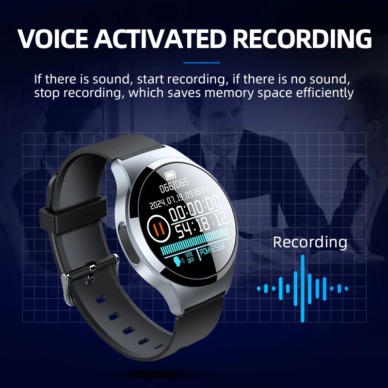 Gravador de Voz Digital S8 com - Smartwatch Noise Watches avaliação e preço