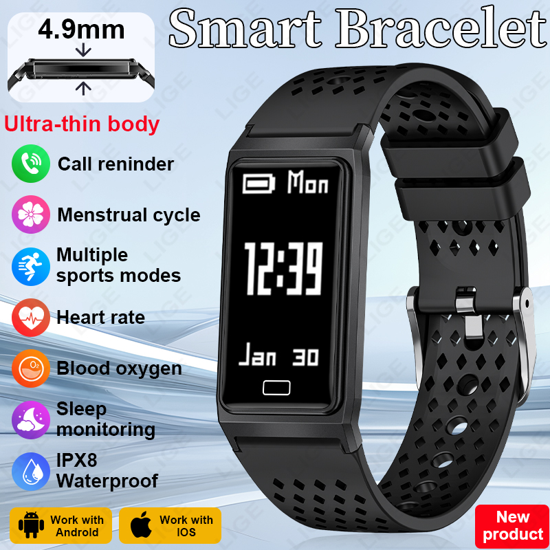 Pulseira Inteligente Ultra Fin - Smartwatch Slim Watches For Men avaliação e preço
