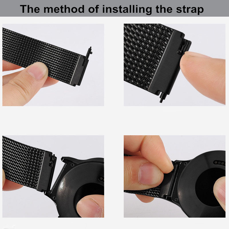 Pulseira Milanese Loop para re - Fossil Watches Smartwatch Gold avaliação e preço