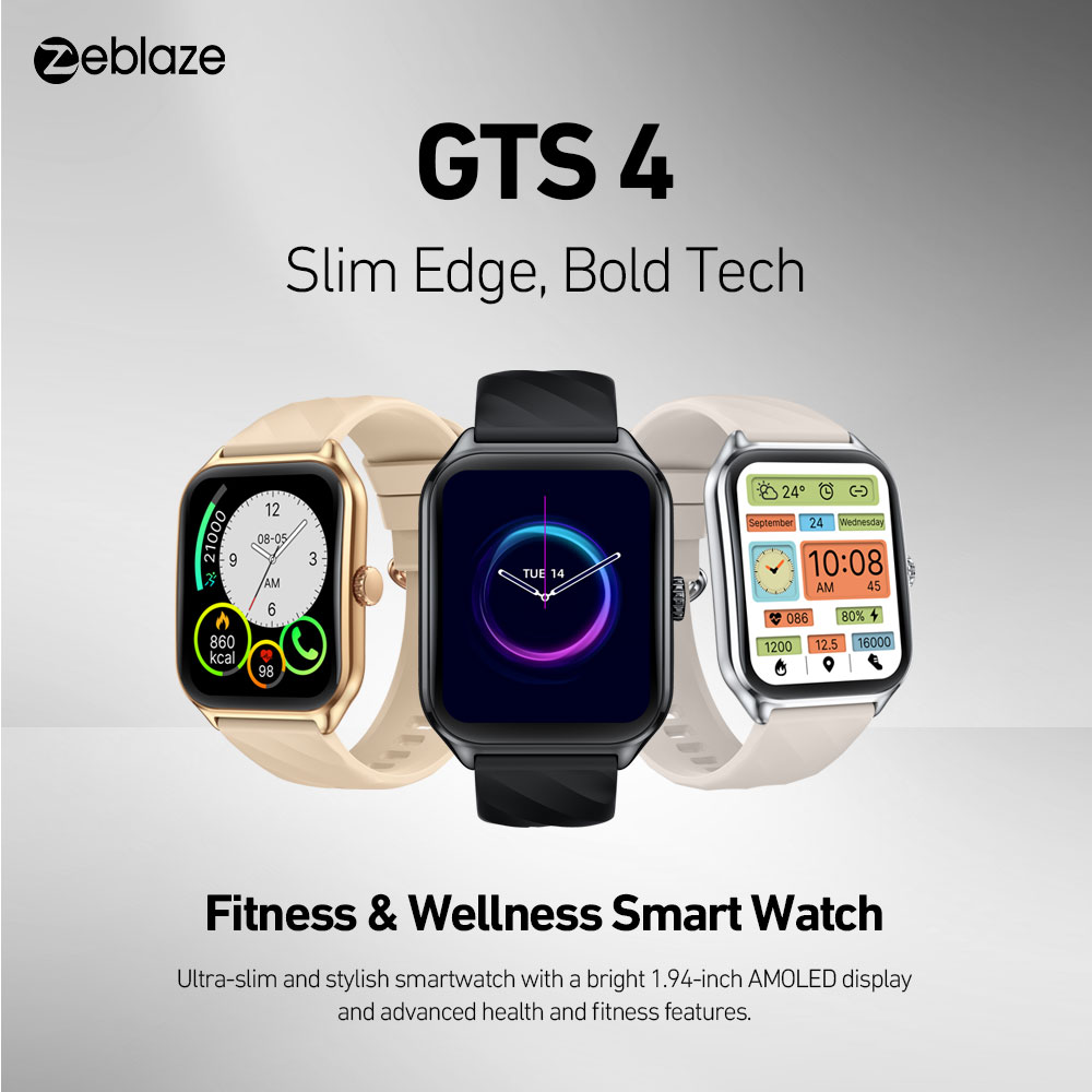Novo Zeblaze GTS 4 com Chamada - Hybrid Smartwatch avaliação e preço