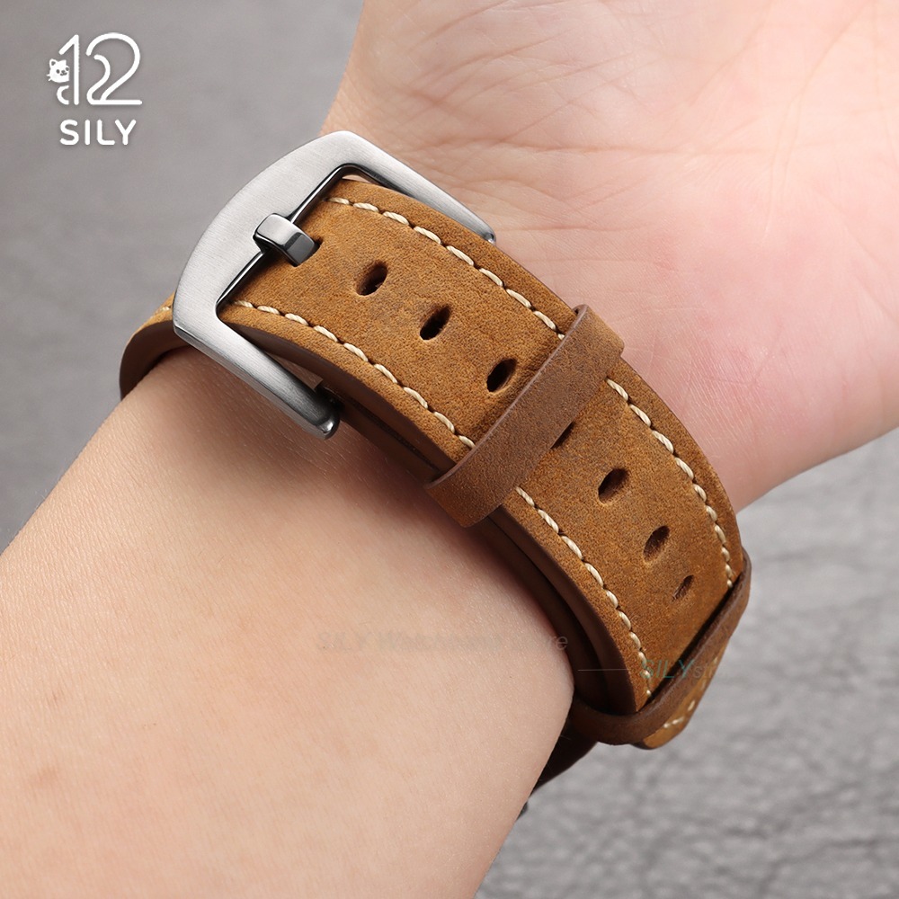 Pulseira de Couro de Bezerro 2 - Smartwatch Vintage Watches For Men avaliação e preço