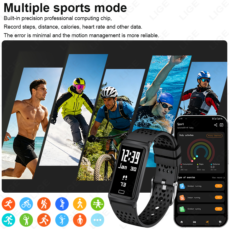 Novo Relógio Inteligente Ultra - Smartwatch Slim Watches For Men avaliação e preço