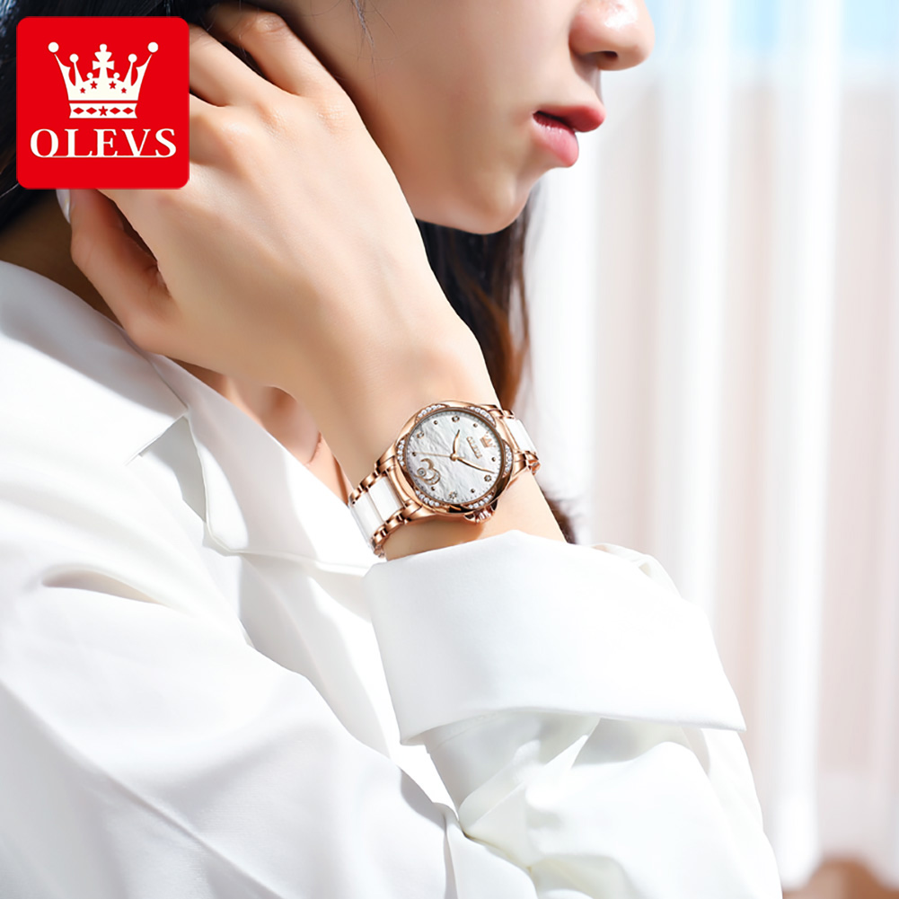 OLEVS 6631 Relógio Feminino El - Anti-Magnetic Watch avaliação e preço