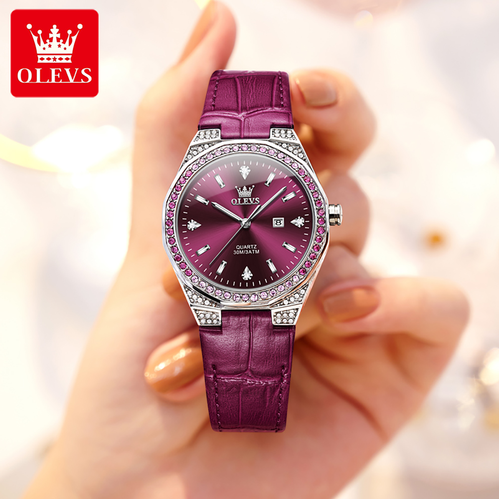 Olevs relógios femininos origi - Minimalist Thin Watch avaliação e preço