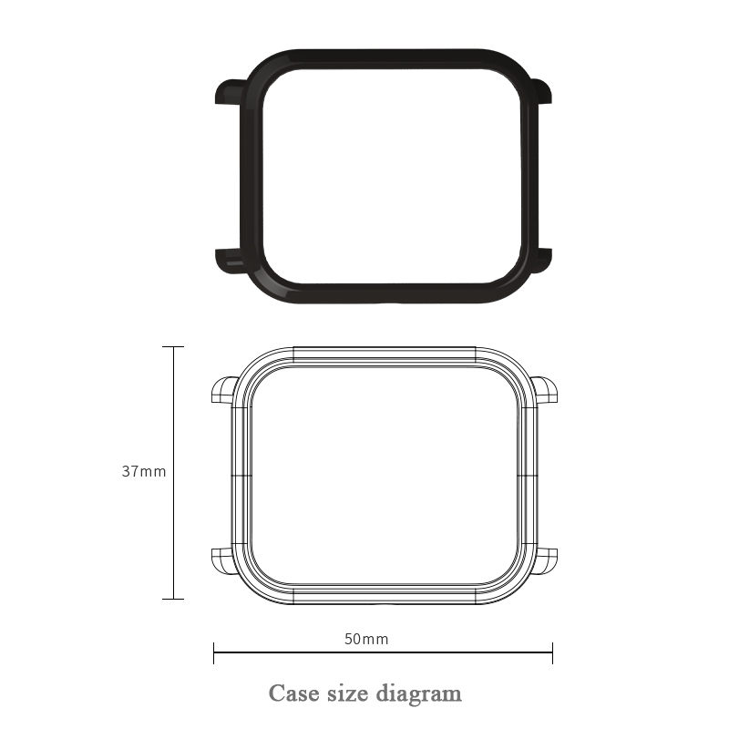 Capa para amazfit bip banda pu - Smartwatch Watches Amazfit avaliação e preço