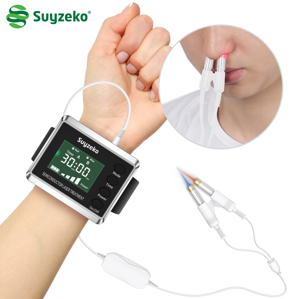Suyzeko LED Laser Therapy Watc - Smartwatch Health Watches avaliação e preço