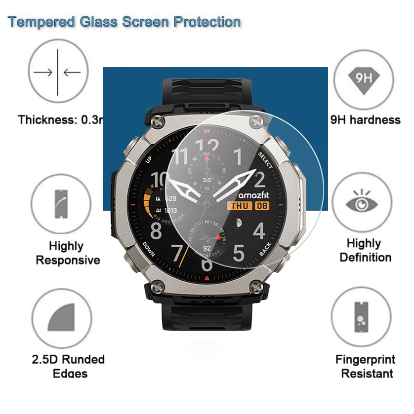 Vidro Temperado para Amazfit T - Smartwatch Watches Amazfit avaliação e preço