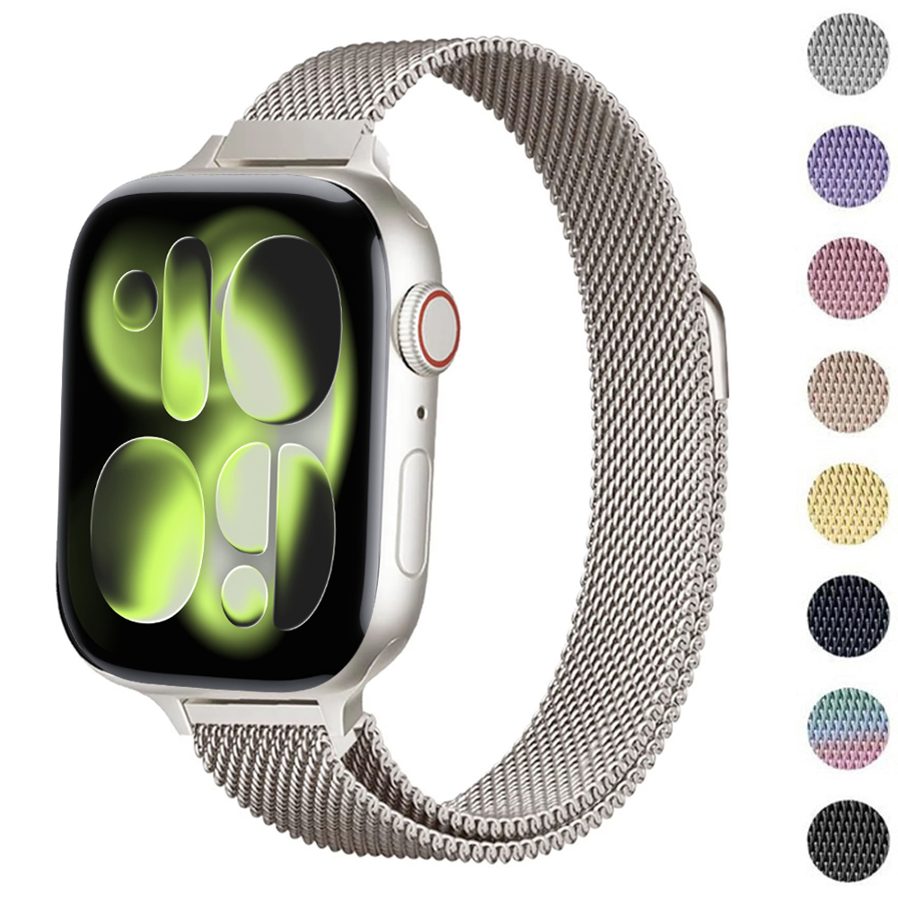 Pulseira de laço milanês fina  - Smartwatch Slim Watches For Men avaliação e preço