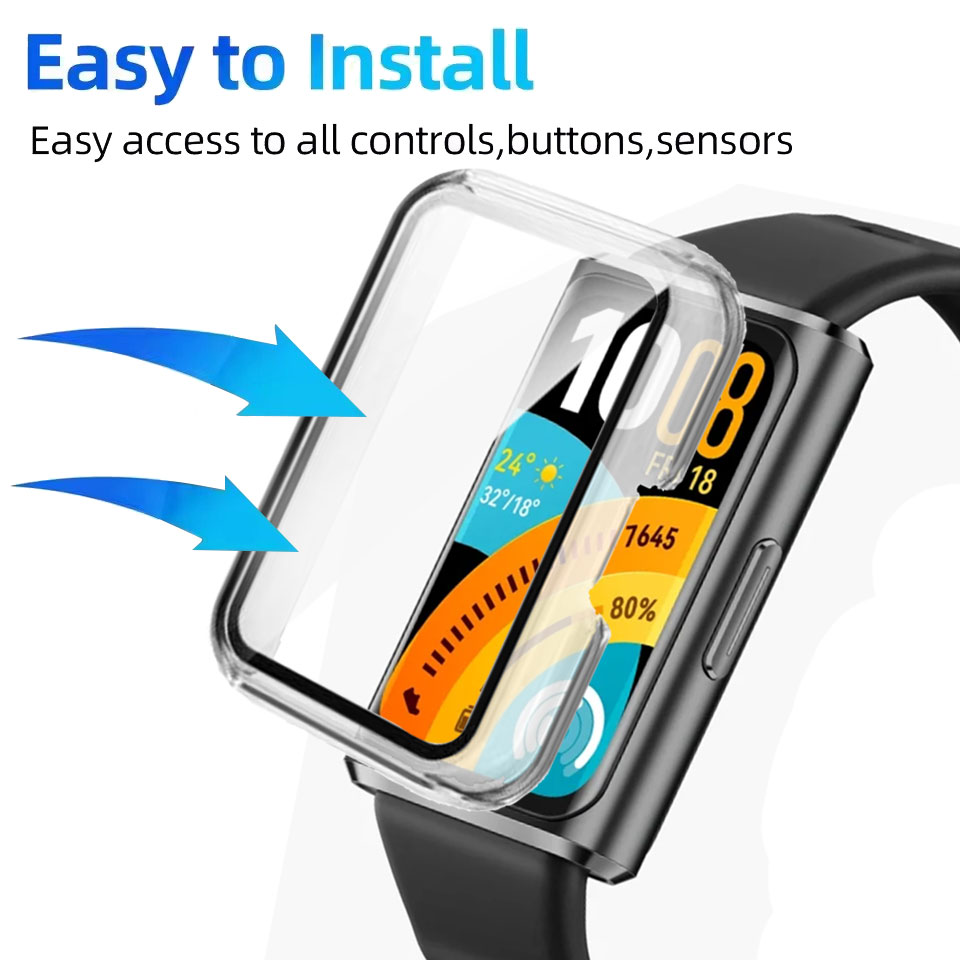Vidro temperado + capa para hu - Smartwatch Watch Huawei avaliação e preço