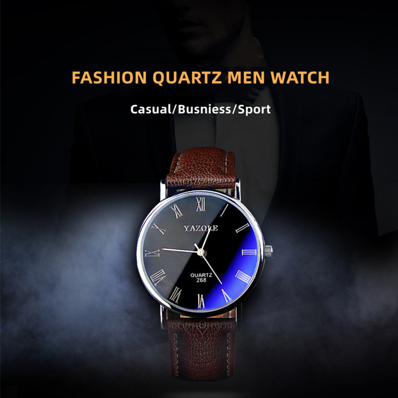 Relógio Masculino YAZOLE, Moda - Smartwatch Slim Watches For Men avaliação e preço