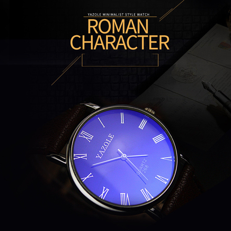 Relógio Masculino YAZOLE, Moda - Smartwatch Slim Watches For Men avaliação e preço