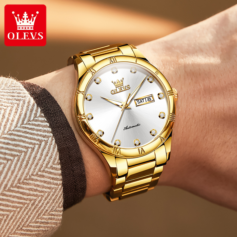 Olevs relógios masculinos de l - Anti-Magnetic Watch avaliação e preço