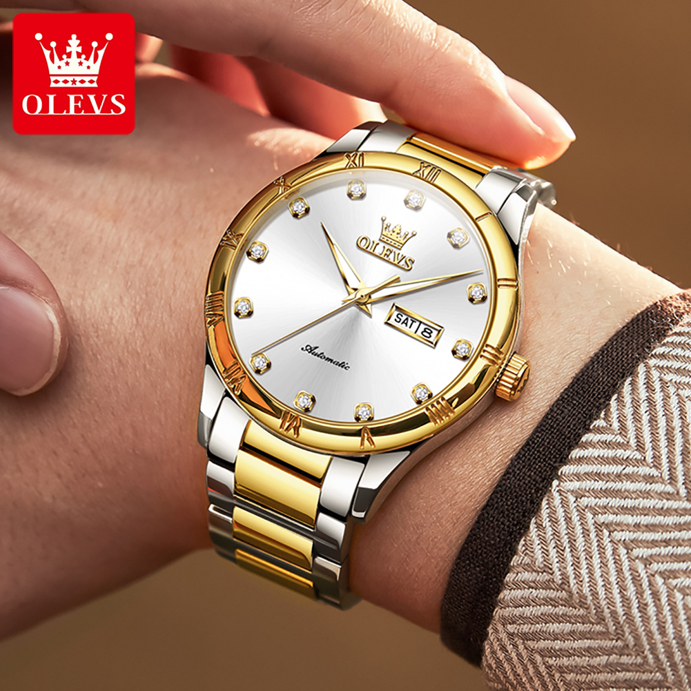 Olevs relógios masculinos de l - Anti-Magnetic Watch avaliação e preço